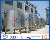 Single Layer Stainless Steel Milk Storage Tank For Juice Storage Tank SGS / CE / ISO9001