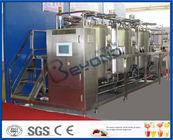 10 m³/H Flow Rate 1000L CIP Cleaning System For Milk Processing Plant ISO 9001 / SGS / CE